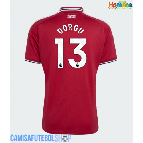 Camisa de time de futebol Manchester United Patrick Dorgu #13 Replicas 1º Equipamento 2026-27 Manga Curta